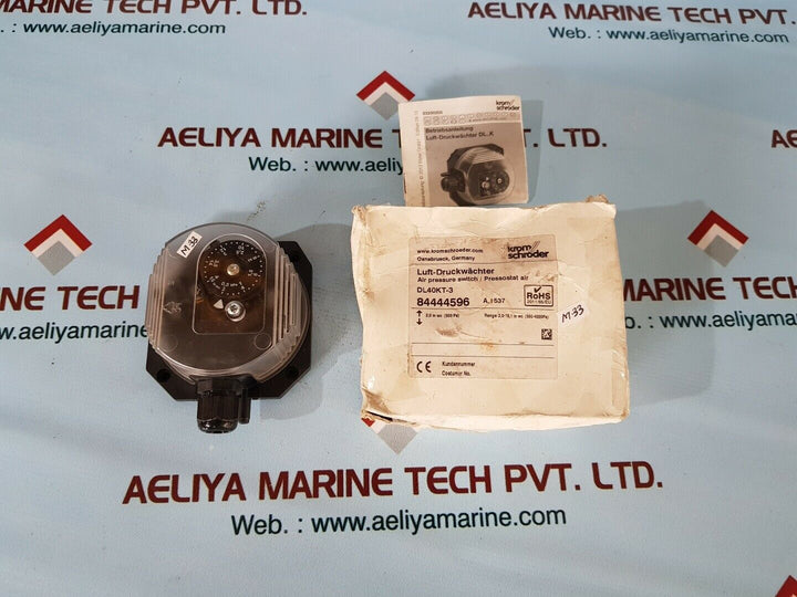 Krom schroder dl40kt-3 air pressure switch