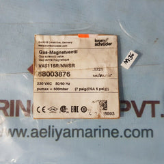 Krom schroder vas115r/nwsr gas solenoid valve