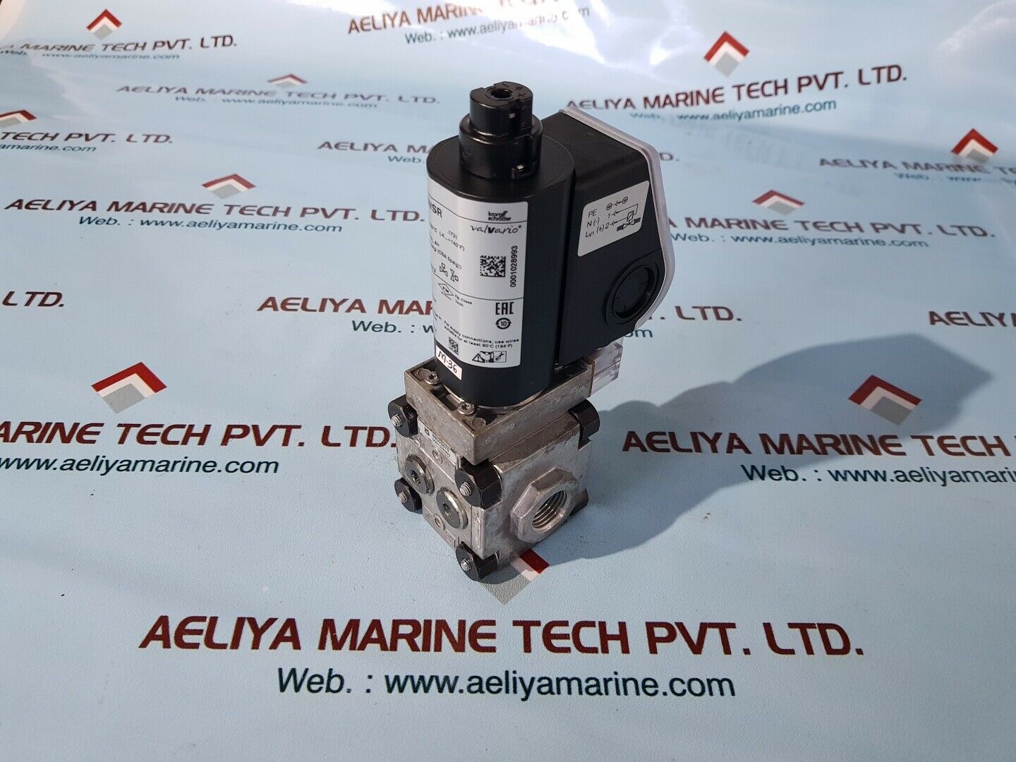 Krom schroder vas115r/nwsr gas solenoid valve