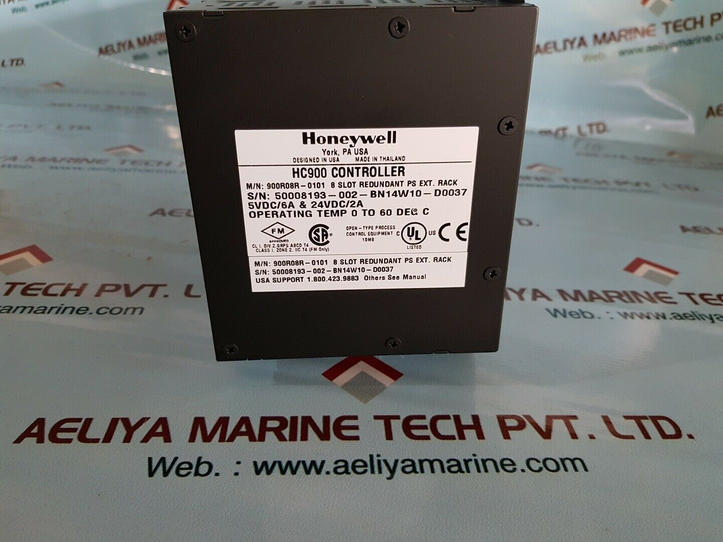 Honeywell 900r08r-0101 8 slot hc900 controller