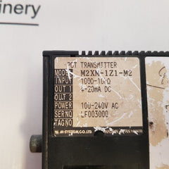 M­-System M2Xm-1Z1-m2 Pot Transmitter 100-240Vac