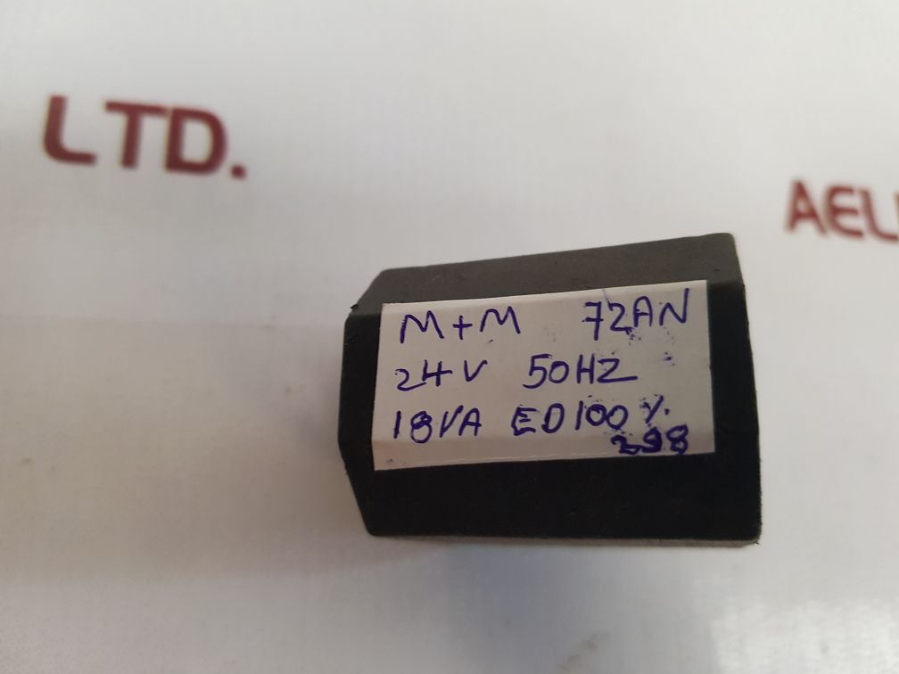 M+M 24V 50Hz 18Va Coil