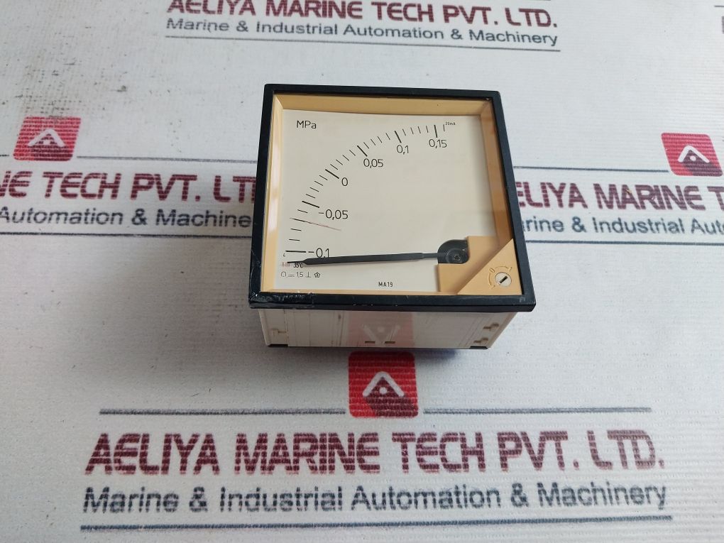 Ma19 -0,1 To 0,15 Mpa Meter