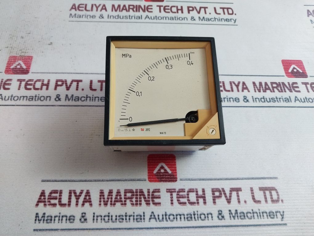 Ma19 0-0,4 Mpa Meter