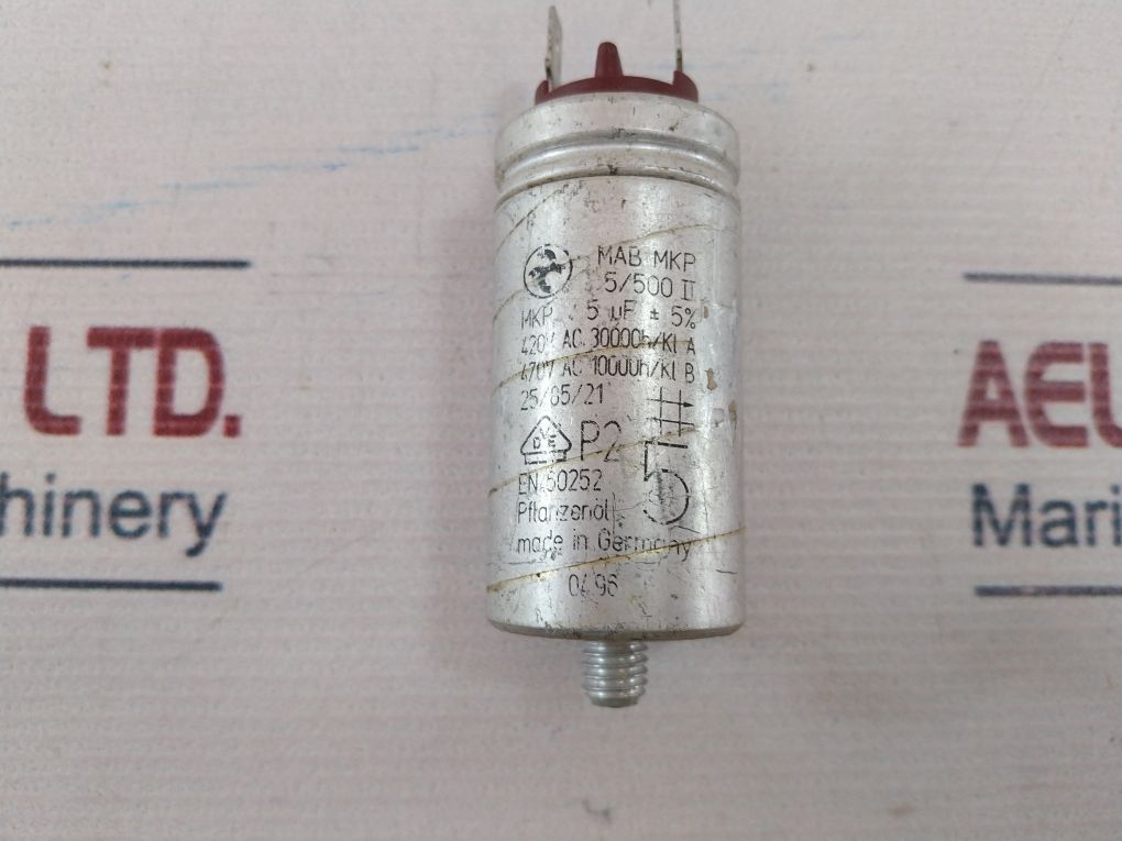 Mab Mkp 5/500 Ii Fan Motor Capacitor