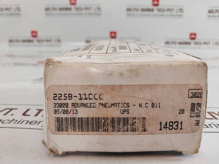 Mac 225B-110Ccaa Solenoid Poppet Valve 110V/50Hz 120V/60Hz