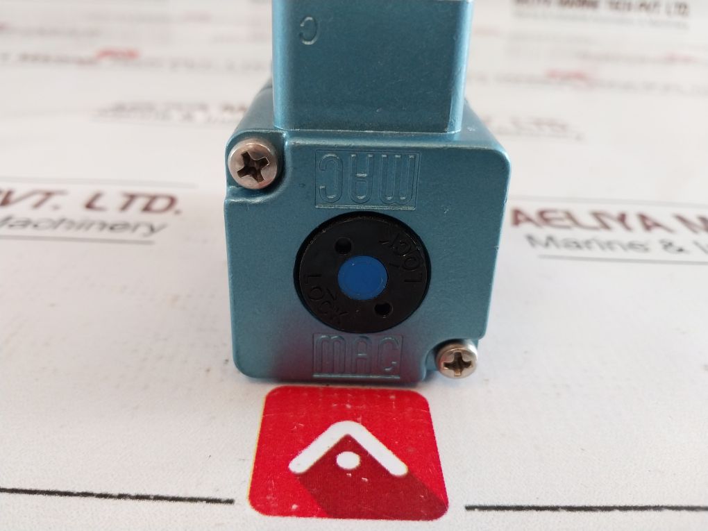 Mac 225B-110Ccaa Solenoid Poppet Valve 110V/50Hz 120V/60Hz