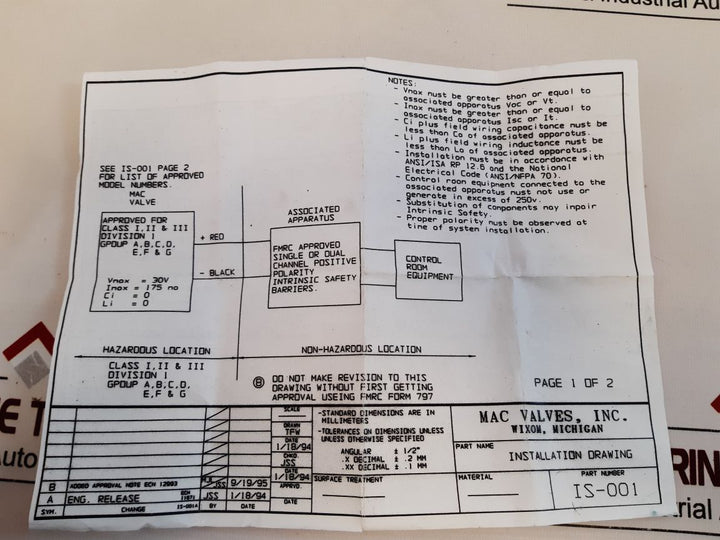 Mac Fme-a61Haaa Solenoid Valve Watts 0.57
