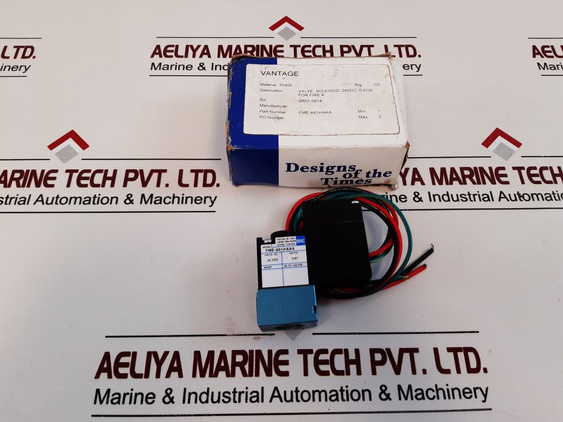 Mac Fme-a61Haaa Solenoid Valve Watts 0.57
