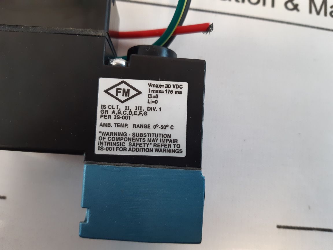 Mac Fme-a61Haaa Solenoid Valve Watts 0.57
