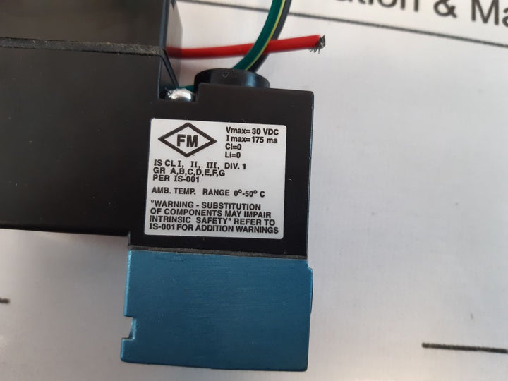 Mac Fme-a61Haaa Solenoid Valve Watts 0.57
