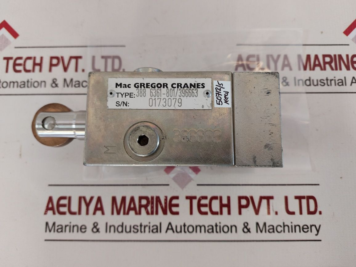 Mac Gregor Cranes 388 6361-801/396663 Valve Block