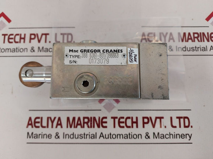 Mac Gregor Cranes 388 6361-801/396663 Valve Block