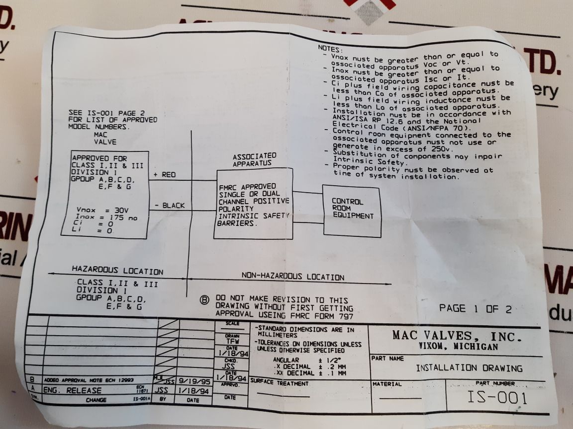 Mac Valves Fme-a61Haaa Solenoid Valve

