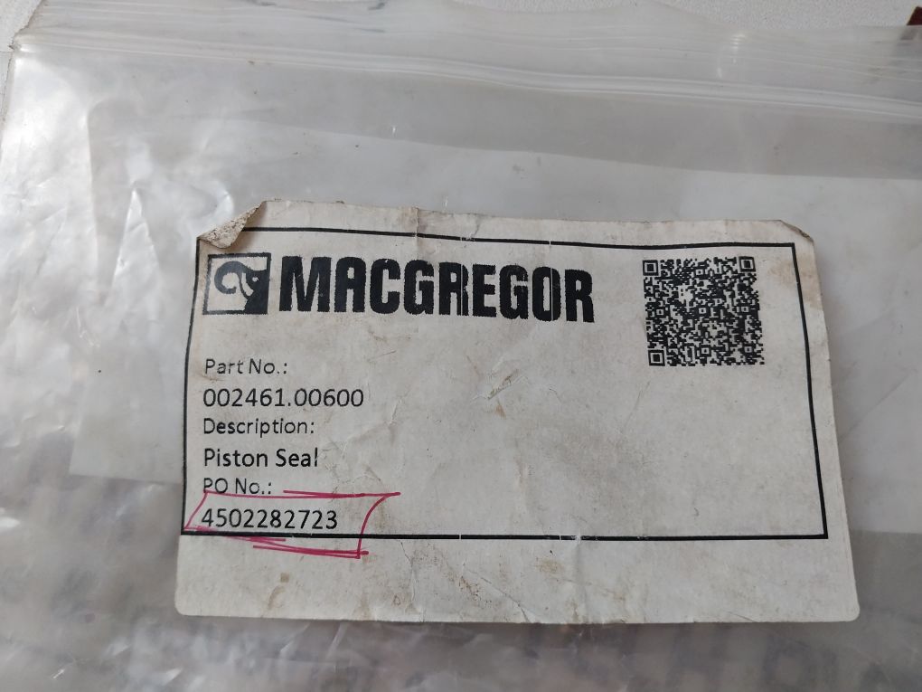 Macgregor 002461.00600 Piston Seal Set