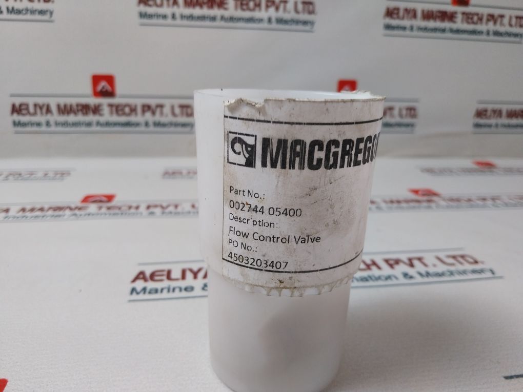 Macgregor 002744.05400 Flow Control Valve