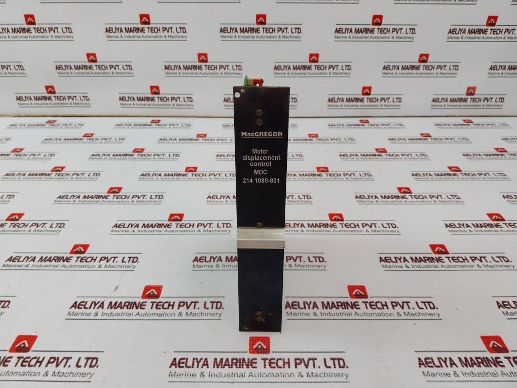 Macgregor 214 1080-801 Motor Displacement Control