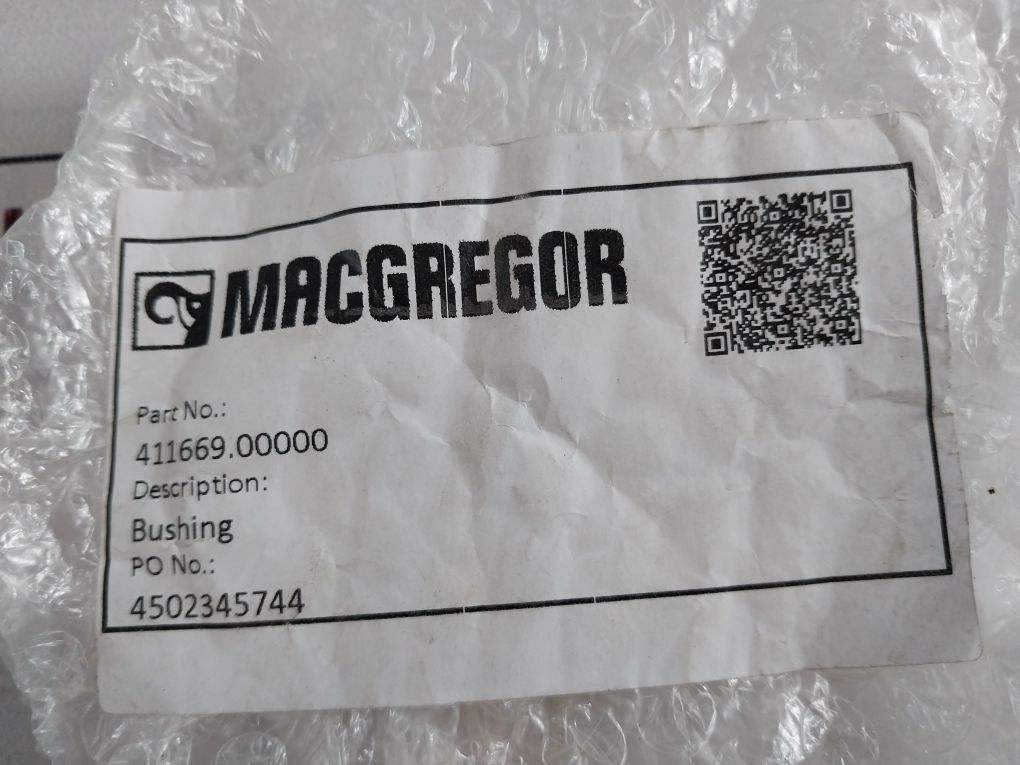 Macgregor 411669.00000 Bushing