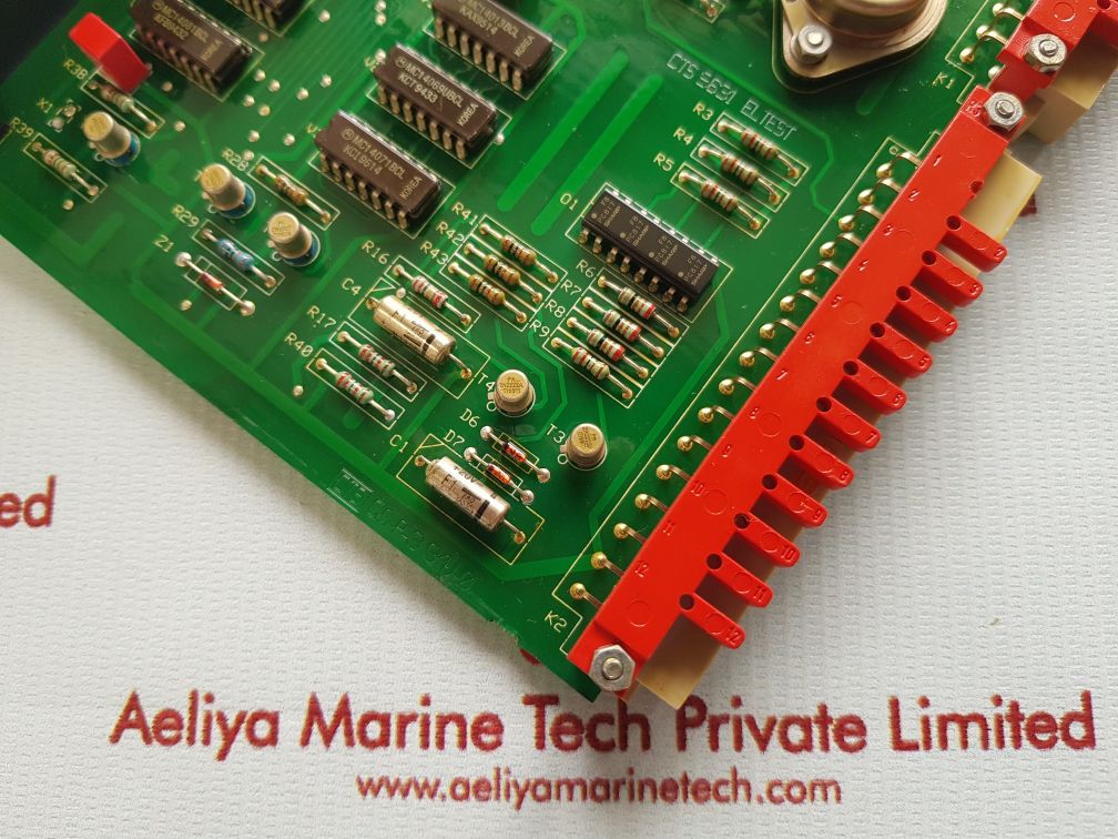 Macgregor Hagglunds Mdc 214 1080-801 Motor Displacement Control Board