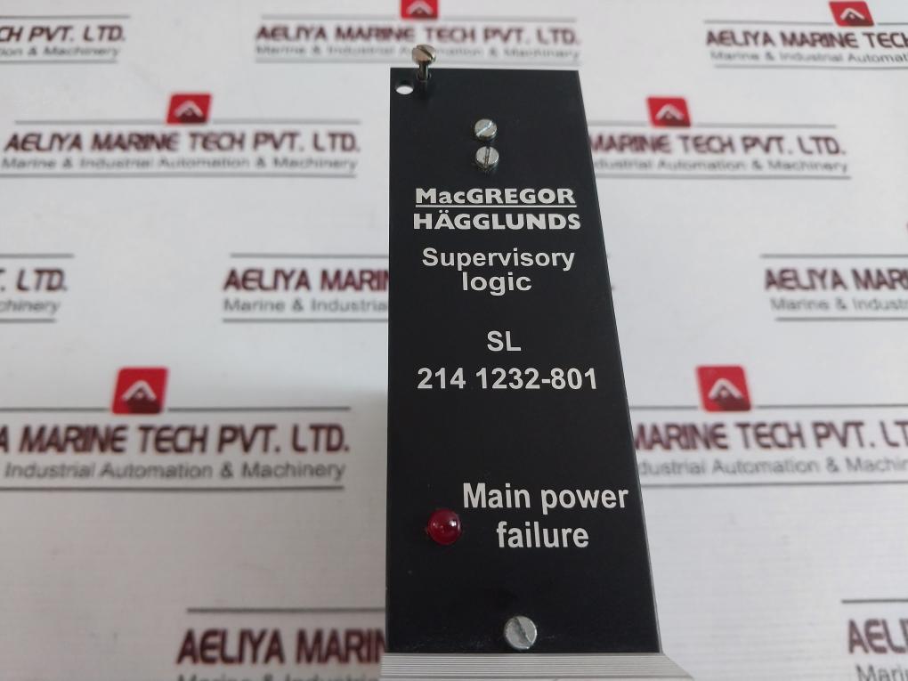 Macgregor Hagglunds Sl 214 1232-801 Pcb Supervisory Logic Card