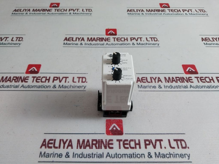 Macromatic Cokp05A28 Current Monitor Relay With Socket 70170-d