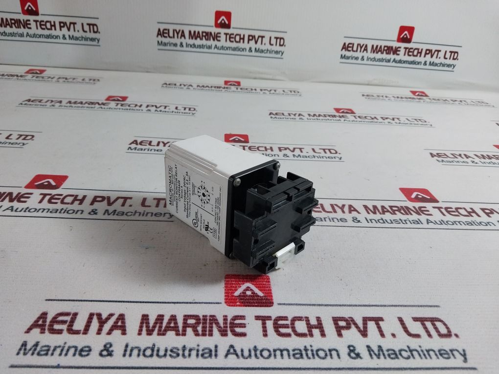 Macromatic Cokp05A28 Current Monitor Relay With Socket 70170-d