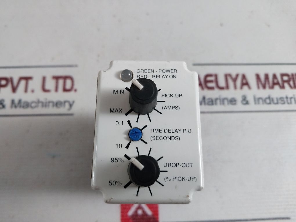 Macromatic Cokp05A28 Current Monitor Relay With Socket 70170-d