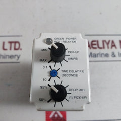 Macromatic Cokp05A28 Current Monitor Relay With Socket 70170-d