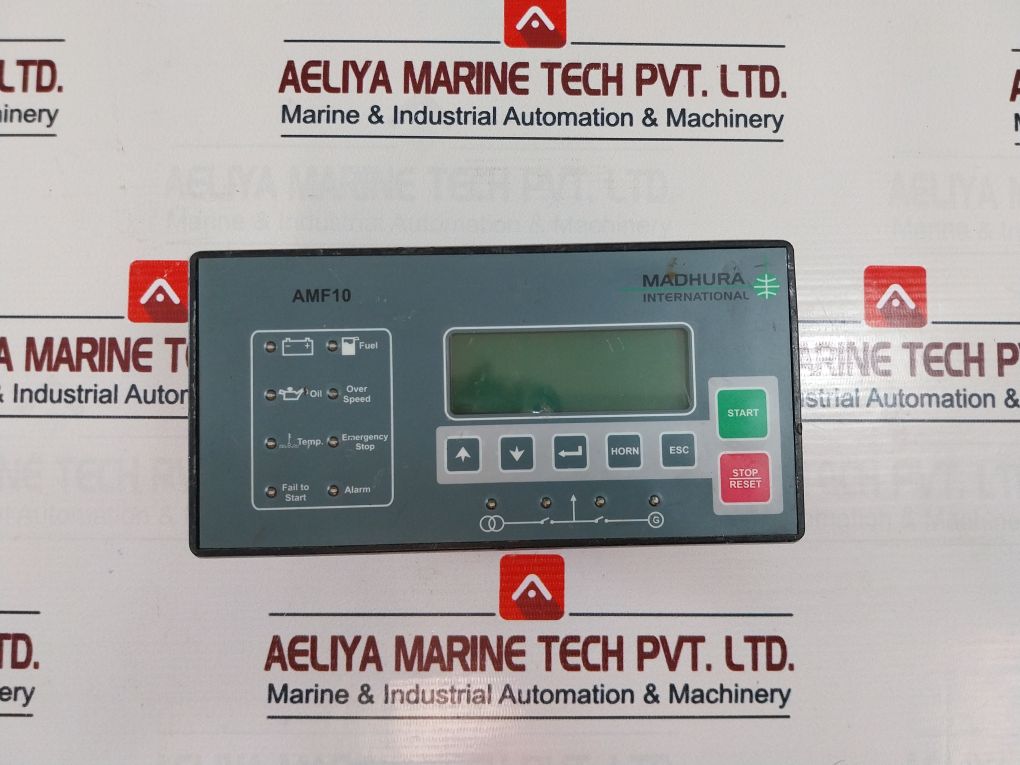Madhura Amf10 Monitoring Generator Controller System 24V Dc