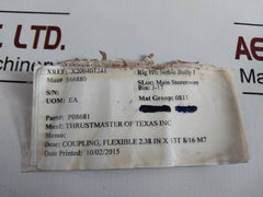 Magnaloy M70021220 Flexible Coupling 700 2-3/8 X 5/8