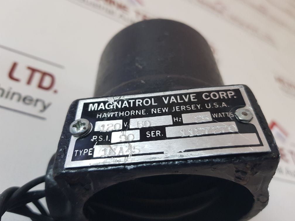 Magnatrol Valve 18A45 120V 60Hz 25Watts
