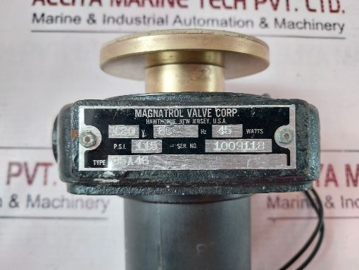 Magnatrol Valve Corp 35A46 Solenoid Valve 115 Psi