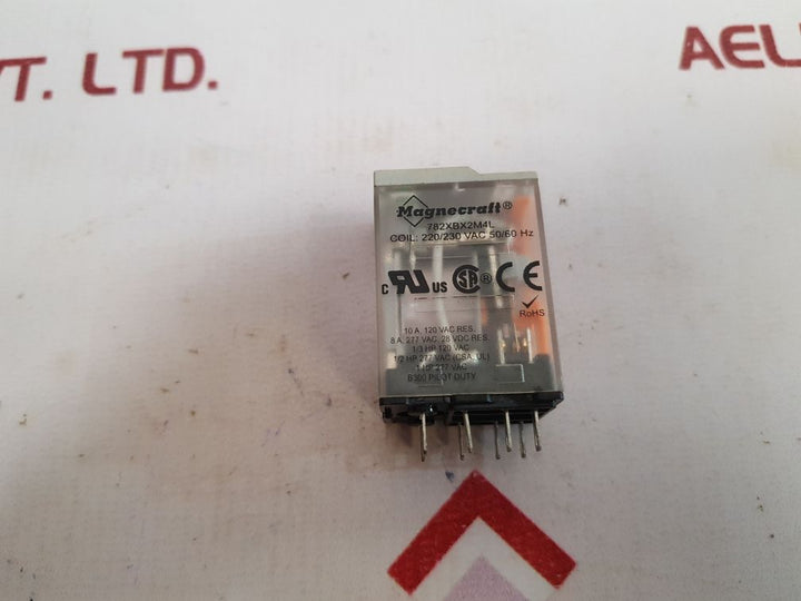 Magnecraft 782Xbx2M4L Relay 220/230 Vac