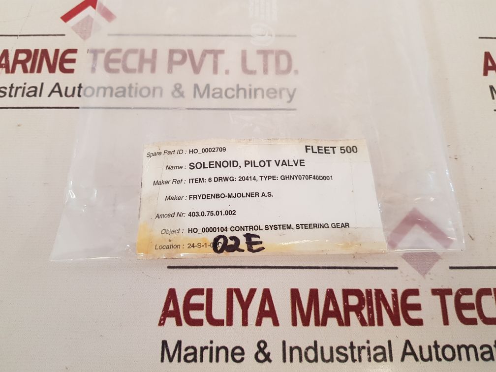 Magnet-schultz Ghny070F40D01 Pilot Solenoid Valve