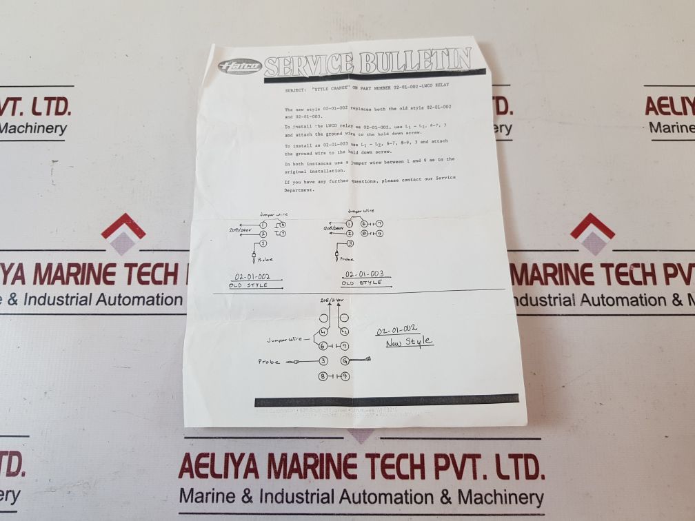 B/W Controls 1500-c-l2-s7-oc-h Liquid Level Control Relay 02-01-002