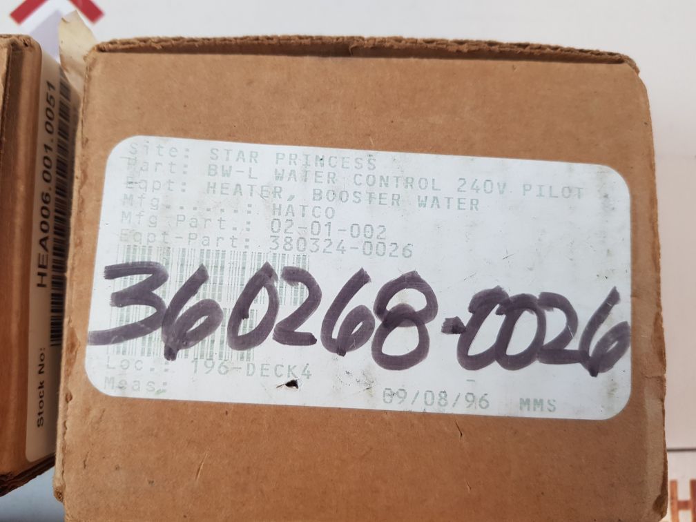 B/W Controls 1500-c-l2-s7-oc-h Liquid Level Control Relay 02-01-002