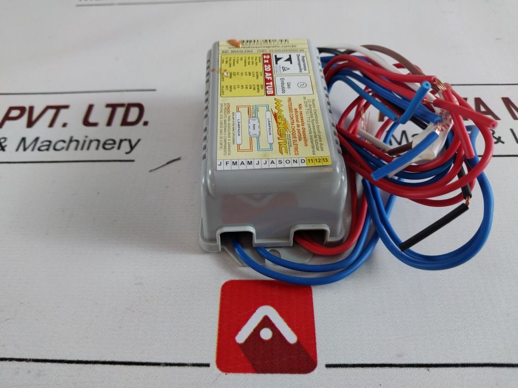 Magnetic 2 X 20 Af Tub Electronic Ballast 127/220V