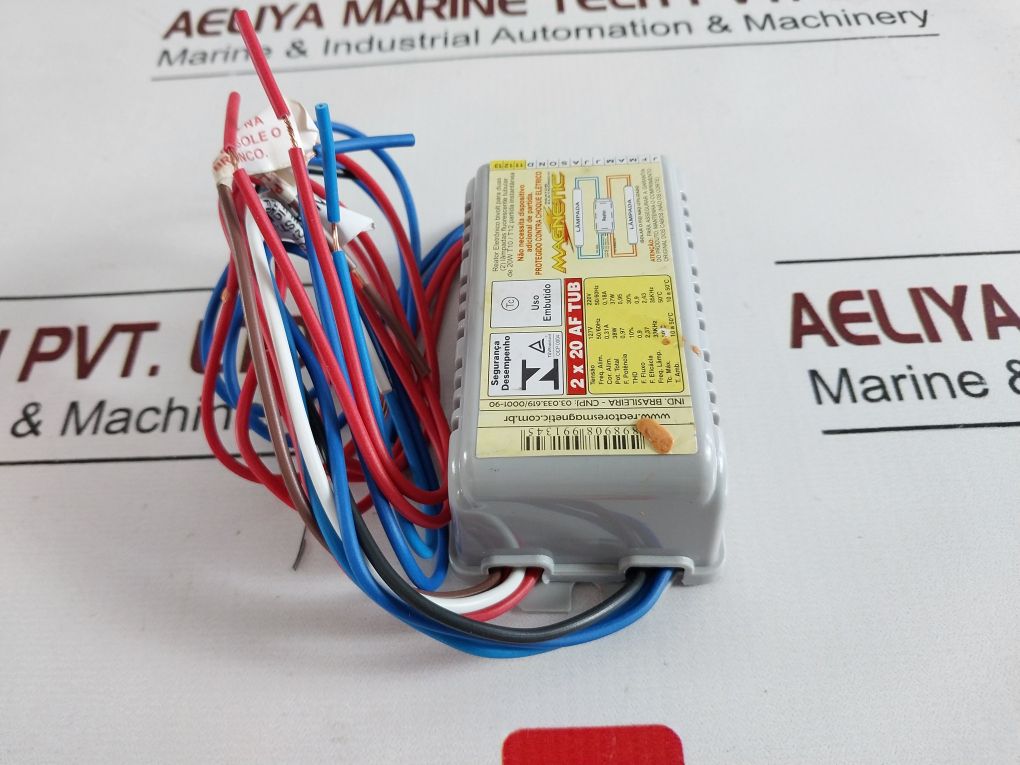 Magnetic 2 X 20 Af Tub Electronic Ballast 127/220V