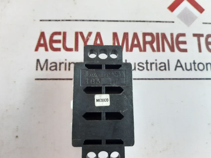Set of 2x Magnum tb3 terminal strip 3 pole