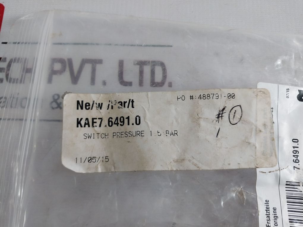 Mahle 77599996 Differential Pressure Switch