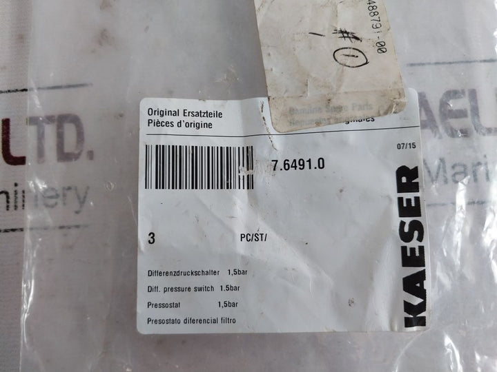 Mahle 77599996 Differential Pressure Switch