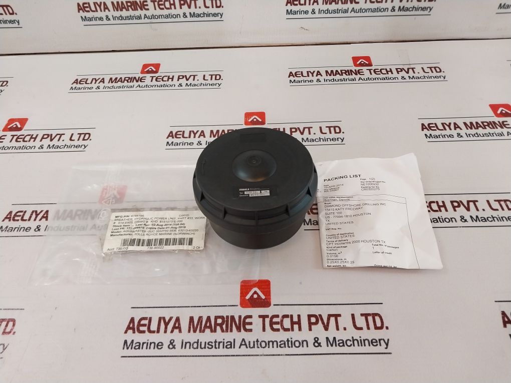 Mahle Pi 0121 Sm-l Breather Hydraulic Power Unit 6755195
