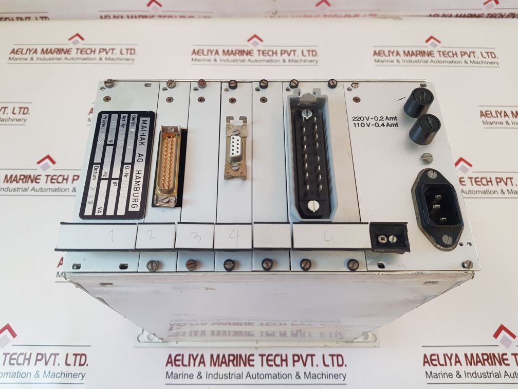 Maihak Mds820 Torsionmeter Ship`S Propeller Shaft Speed Power Measure Meter 220V