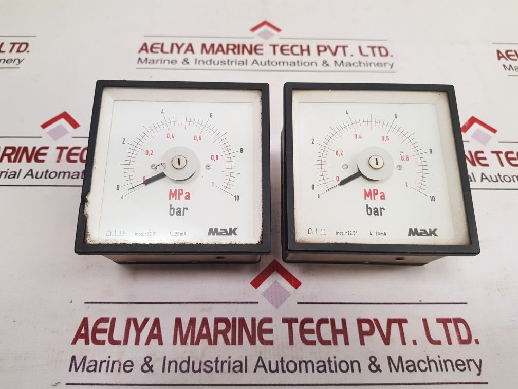 Mak Lsp96 Panel Meter 0-10 Bar 0-1 Mpa

