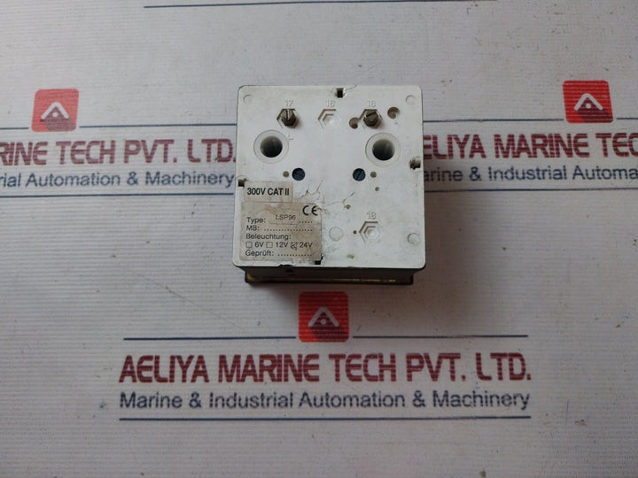 Mak Lsp96 Rudder Angle Indicator