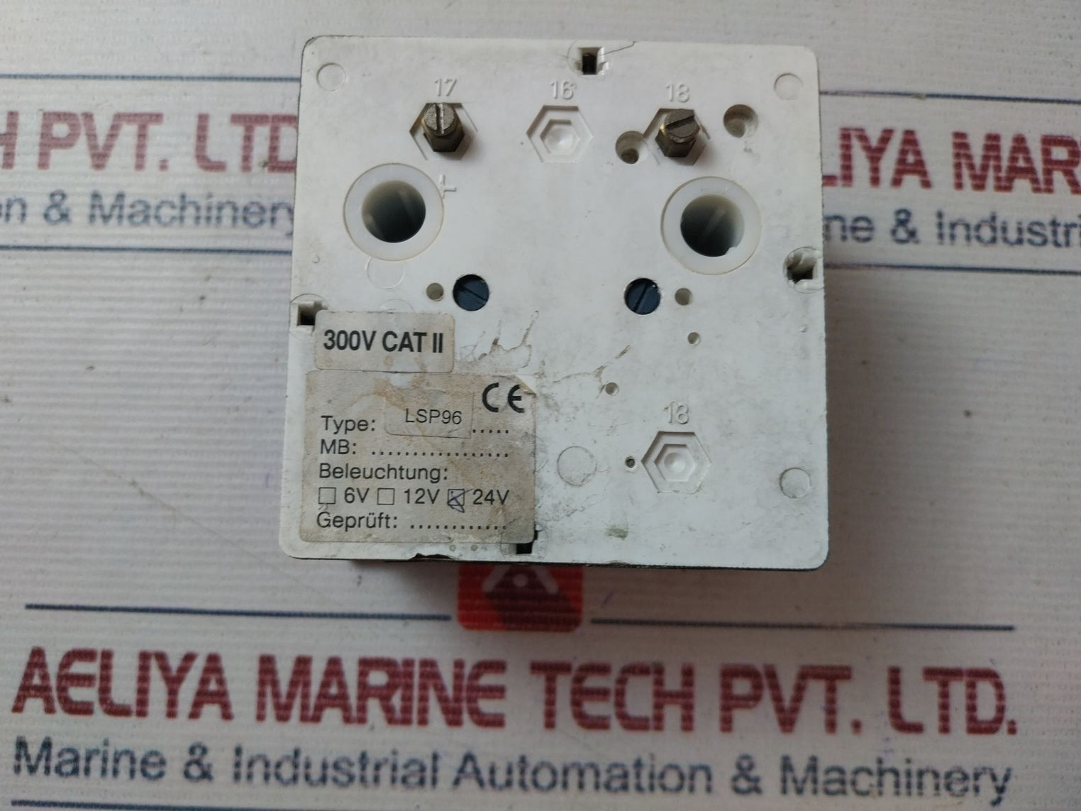 Mak Lsp96 Rudder Angle Indicator