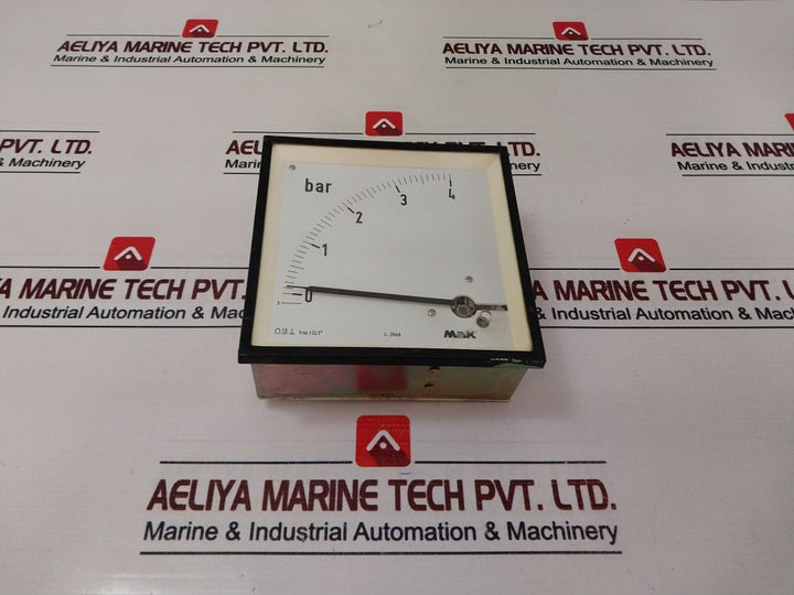 Mak Pq144Rs Analog Display Meter 0-4 Bar 24V