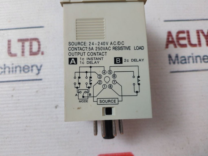 Makoto Mt48S-ab Electronic Timer 24-240V Ac/Dc