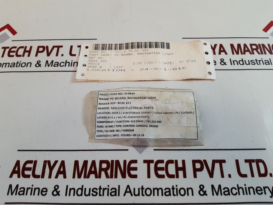 Malling kontrol 8026 321 pc-board