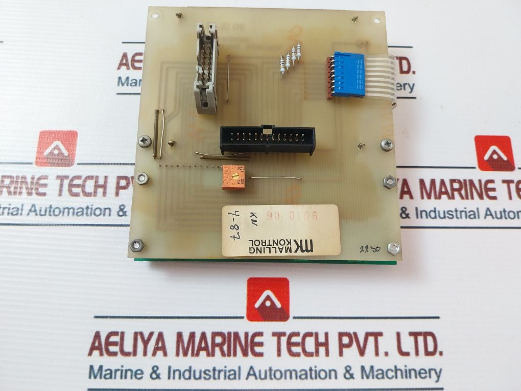 Malling Kontrol 9010 06 Display Button Card 4-87